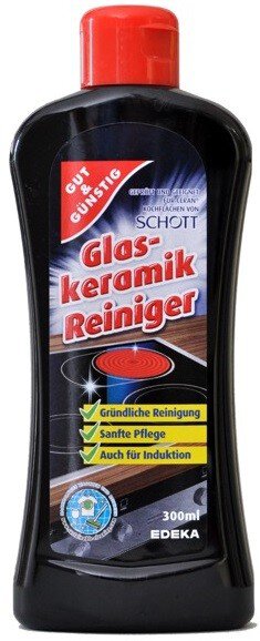 Gut&Gunstig Glas-keramik Reiniger mleczko do czyszczenia płyt ceramicznych 300ml