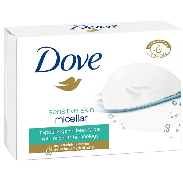Dove Sensitive Skin Micellar Kremowe mydło w kostce 100g