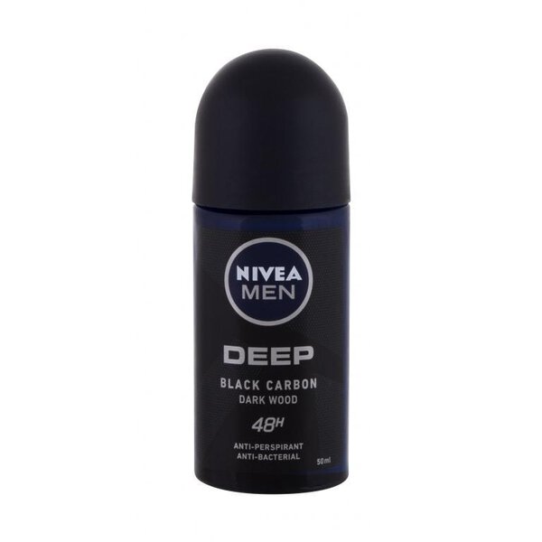 Nivea Men Deep Black Carbon Dezodorant w kulce 50ml
