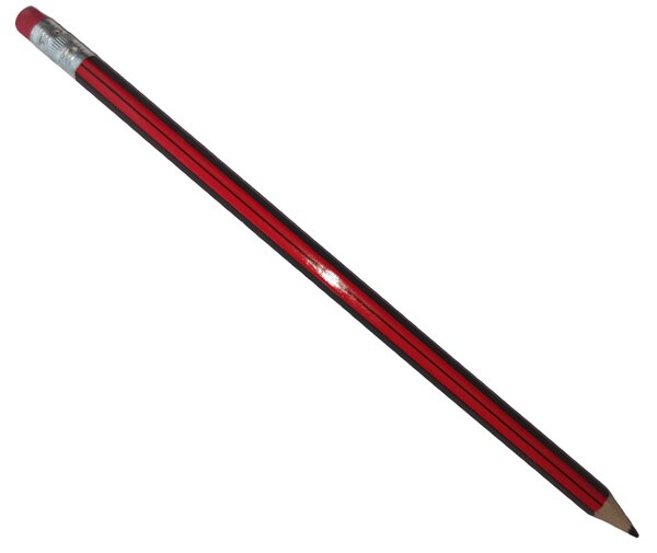 Ołówek techniczny z gumką 3H Titanum Sztuka
