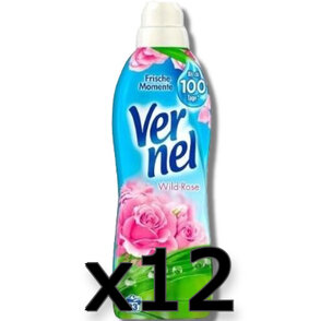 12x Vernel do płukania Wild Rose 1l 33p