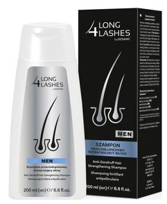 4 Long Lashes Men by Oceanic szampon przeciwłupieżowy wzmacniający włosy dla mężczyzn 200ml