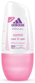 Antyperspirant w kulce Adidas Cool&Care Control 48h dla kobiet 50ml