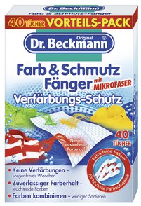 Chusteczki do prania kolorowych tkanin Dr.Beckmann Farb&Schmutz Fanger 40szt