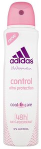 Deodorant antyperspiracyjny Adidas Control Ultra Protection 48h dla kobiet 150ml