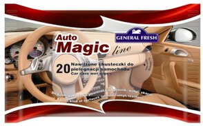 Nawilżane chusteczki do pielęgnacji samochodu General Fresh Auto Magic 20szt