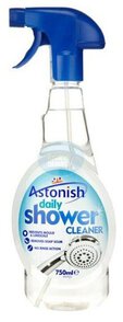 Płyn do czyszczenia kabin prysznicowych w spray`u Astonish Shower 750ml