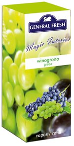 Wkład do odświeżacza powietrza Magic Interior General Fresh o zapachu Winogron 40ml