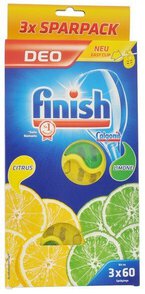 Zapach do zmywarek Finish Citrus Limone 3x60 myć
