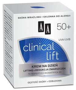 AA Clinical Lift krem na dzień lifting+redukcja zmarszczek 50+ 50ml