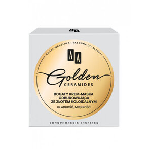 AA Golden Ceramides Rich Rebuilding Cream Mask Bogaty krem-maska odbudowująca ze złotem koloidalnym 50ml