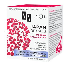 AA Japan Rituals 40+ Aktywny Bio-Krem na dzień - stymulacja nawilżenia 50ml