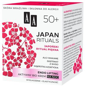 AA Japan Rituals 50+ Endo lifting Aktywny bio-krem na noc 50ml