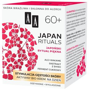 AA Japan Rituals 60+ Stymulacja gęstości skóry Aktywny bio-krem na dzień 50ml