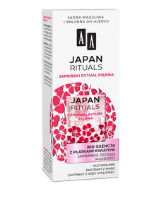 AA Japan Rituals Bio-Esencja z płatkami kwiatów Japońskie źródło młodości 35g