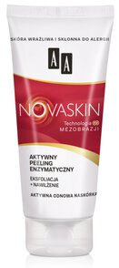 AA Novaskin aktywny peeling enzymatyczny eksfoliacja+nawilżenie 75ml
