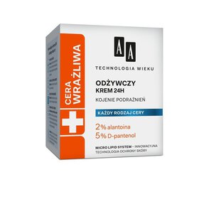 AA Odżywczy krem 24h Cera Wrażliwa 50ml