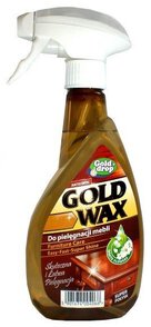 Antystatyczny płyn do czyszczenia i pielęgnacji mebli Gold Wax 400ml