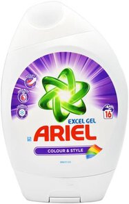 Ariel 16 prań żel excel Kolor 592ml