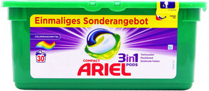 Ariel 30 prań kapsułki 3in1 Kolor