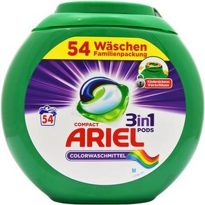 Ariel 54 prania kapsułki 3in1 Kolor
