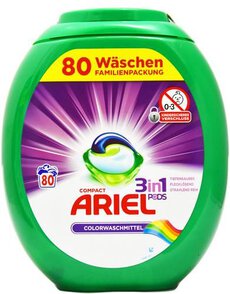 Ariel 80 prań kapsułki 3in1 Kolor