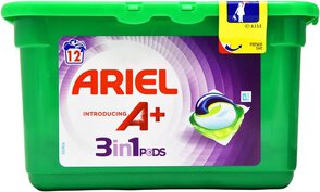 Ariel A+  12 prań kapsułki 3w1 Kolor