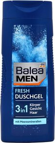 Balea 300ml żel pod prysznic  Men Fresh 3in1