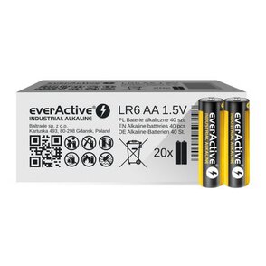 Baterie alkaiczne everActive LR6/SP40 (20x2)  [20]