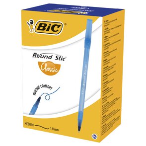 BIC Round Stic Classic Długopis niebieski - Pudełko 60 sztuk