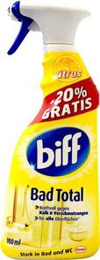  Biff Bad Total Spray do łazienek Zitrus 900 ml