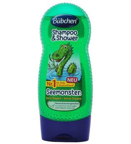 Bubchen 230ml żel/szampon dla dzieci Seemonster