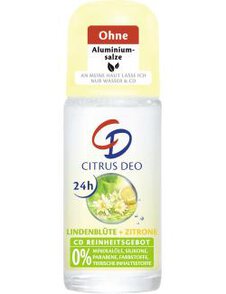 CD 50ml roll-on Lindenblute + Zitrone dezodorant w kulce cytryna i lipa