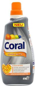Coral 20 prań płyn do pr. Sport Activ 1,5l