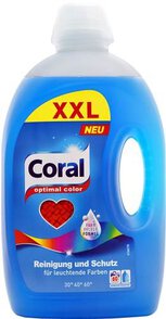 Coral Optimal Color 60 prań Płyn do prania tkanin kolorowych 3l