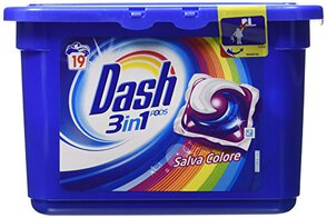 Dash 19 prań kapsułki 3in1 Kolor