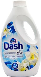 Dash 23 prania żel Uniwersalny 2in1 Fleurs De Lotus 1,495l
