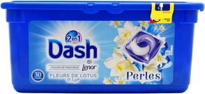  Dash kapsułki Uniwersalne 2in1 Perles Lotus 30 prań