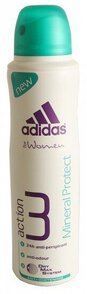 Deodorant antyperspiracyjny Adidas Women Action 3 Mineral Protect 48h dla kobiet 150ml