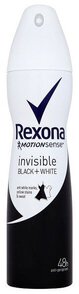 Dezodorant antyperspiracyjny Rexona Motion Sense Woman Invisible Black+White 150ml