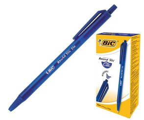 Długopis BIC Round Stic Clic niebieski 1.0mm (20)