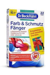 Dr Beckmann Farb & Schmutz Chusteczki wyłapujące kolor 22 szt.