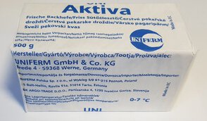 DROŻDŻE SPOŻYWCZE PIEKARSKIE 500g (Świeże drożdże w kostce)