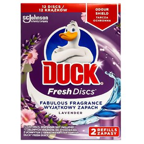 Duck WC 2x36 Lavender discs 12 krążków żel zapas
