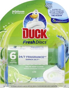 Duck WC 36ml Lime discs 6 krążków żel starter