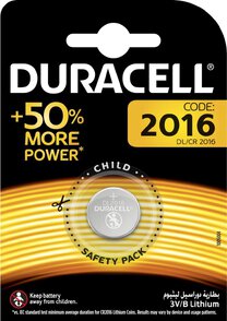 Duracell Bateria litowa DL/CR 2016 1 sztuka