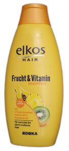 Elkos 500ml szampon do włosów Frucht und Vitamin