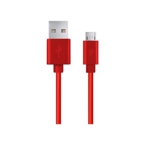 ESPERANZA EB173B Kabel MICRO USB 2.0 A-B M/M 1,8m | - CZERWONY