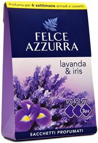 Felce Azzurra Lavanda&Iris saszetki zapachowe 3 sztuki