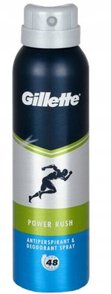 Gillette deo spray 150ml Power Rush men